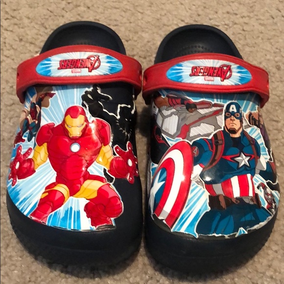 iron man crocs